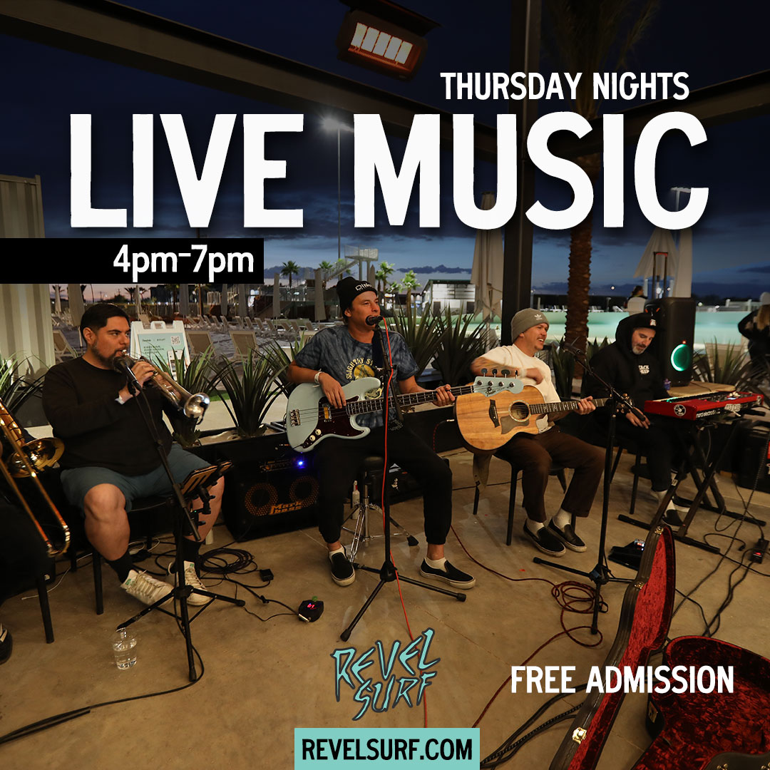 Live music on the patio on Thursday nights